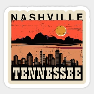 NASHVILLE TENNESSEE Sticker